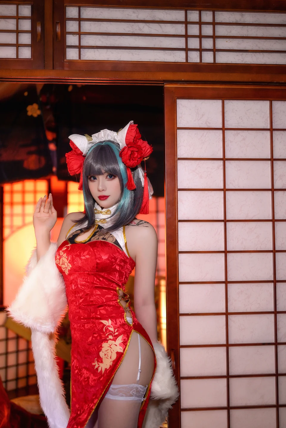 一米八的大梨子_碧蓝航线·圣路易斯_和服18P_101MB