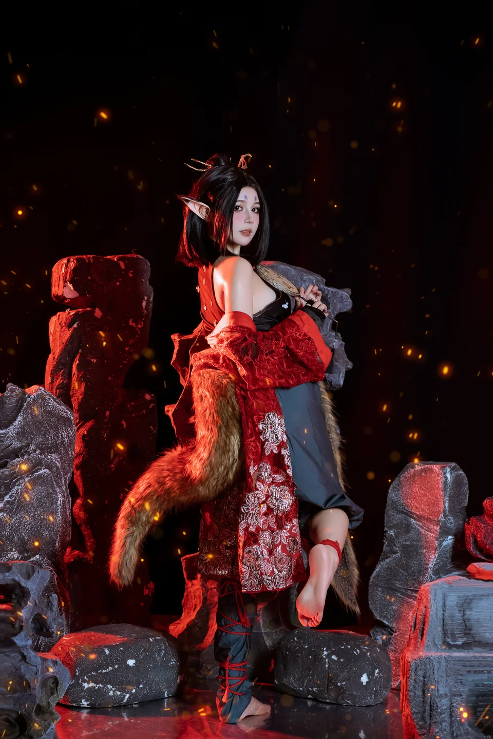 七月喵子 - 黑神话 萍萍 [80P] tg@simisebaisi1.webp