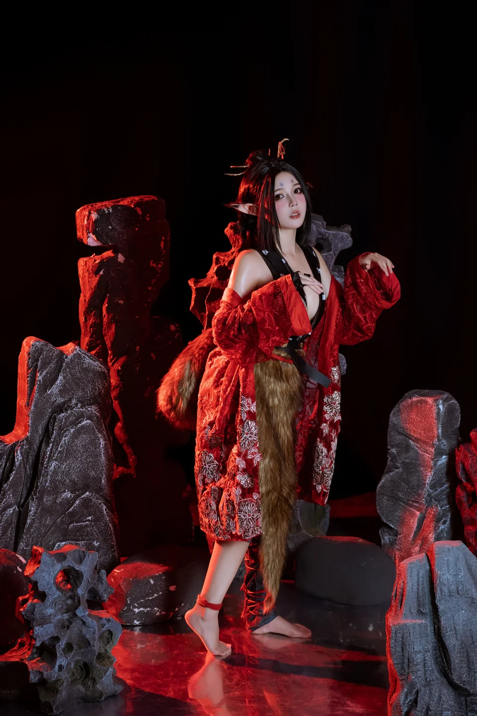 七月喵子 - 黑神话 萍萍 [80P]