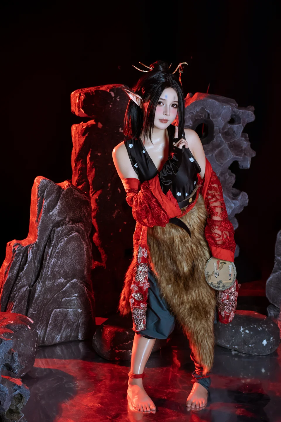 七月喵子 - 黑神话 萍萍 [80P] tg@simisebaisi26.webp