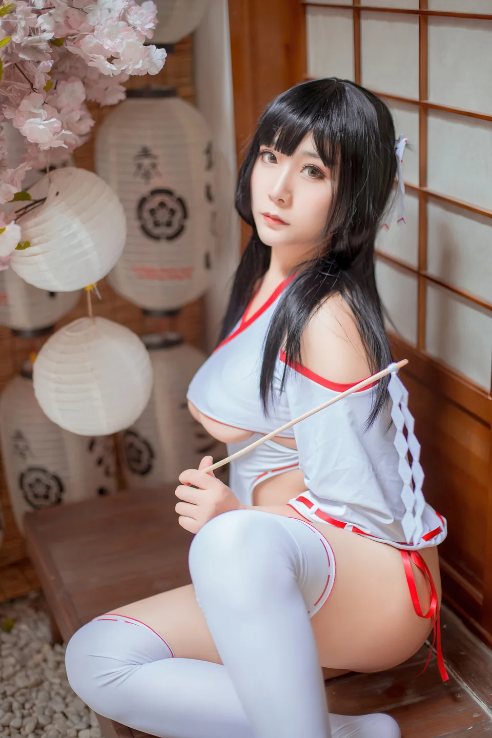 三刀刀miido – 巫女 [42P-379MB] 【丝足阁写真】040.webp