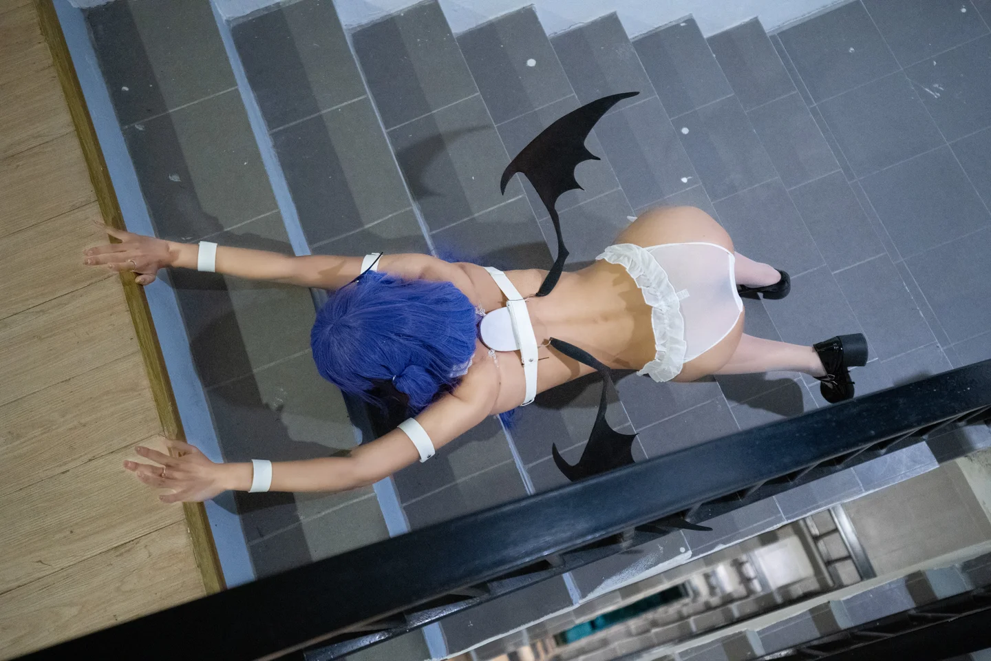 三水子 – 紫色双马尾魅魔 [48P-316MB] 【丝足阁写真】031.webp