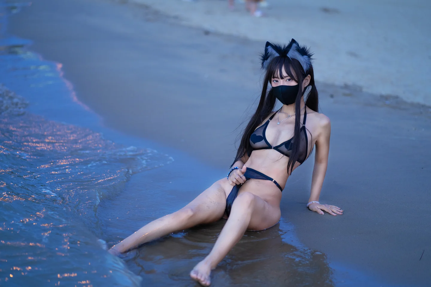 三水子 – 黑丝泳装 [70P-254MB] 【丝足阁写真】062.webp