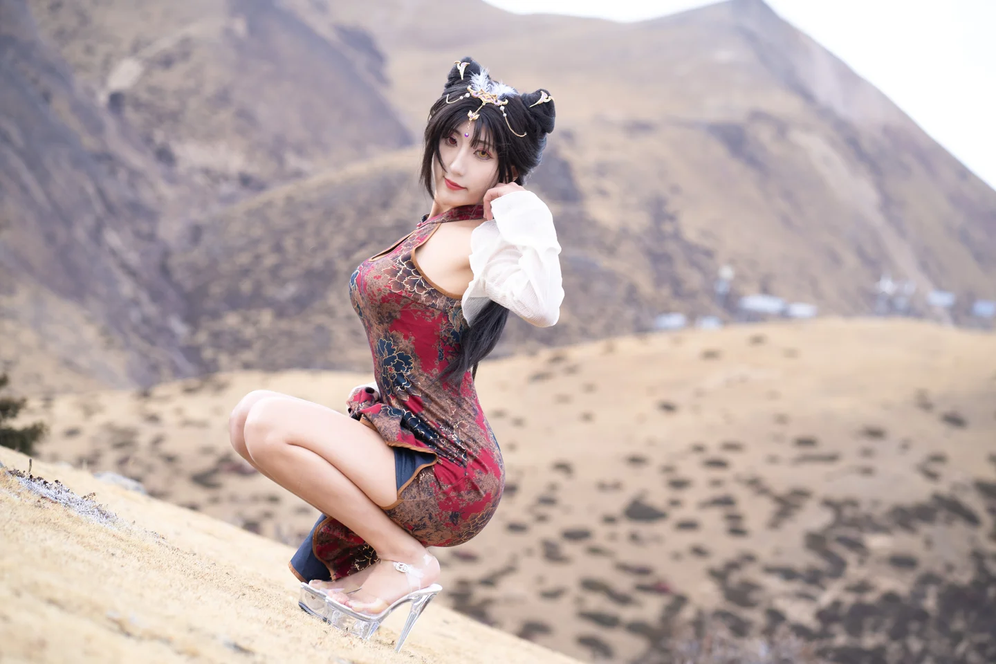 三水子 - 玉玲珑旗袍 [54P-257MB]