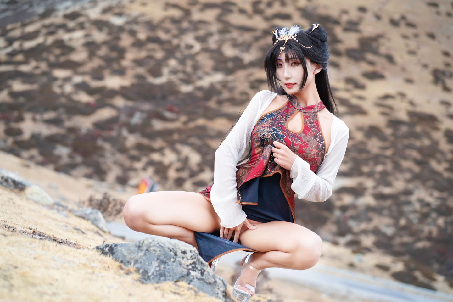 三水子 - 玉玲珑旗袍 [54P-257MB] 003.webp