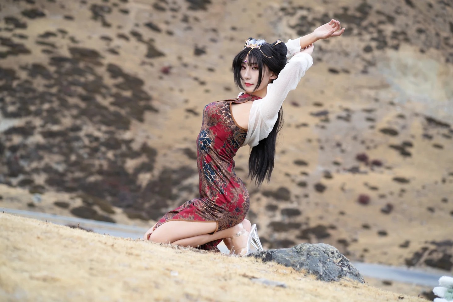 三水子 - 玉玲珑旗袍 [54P-257MB] 004.webp