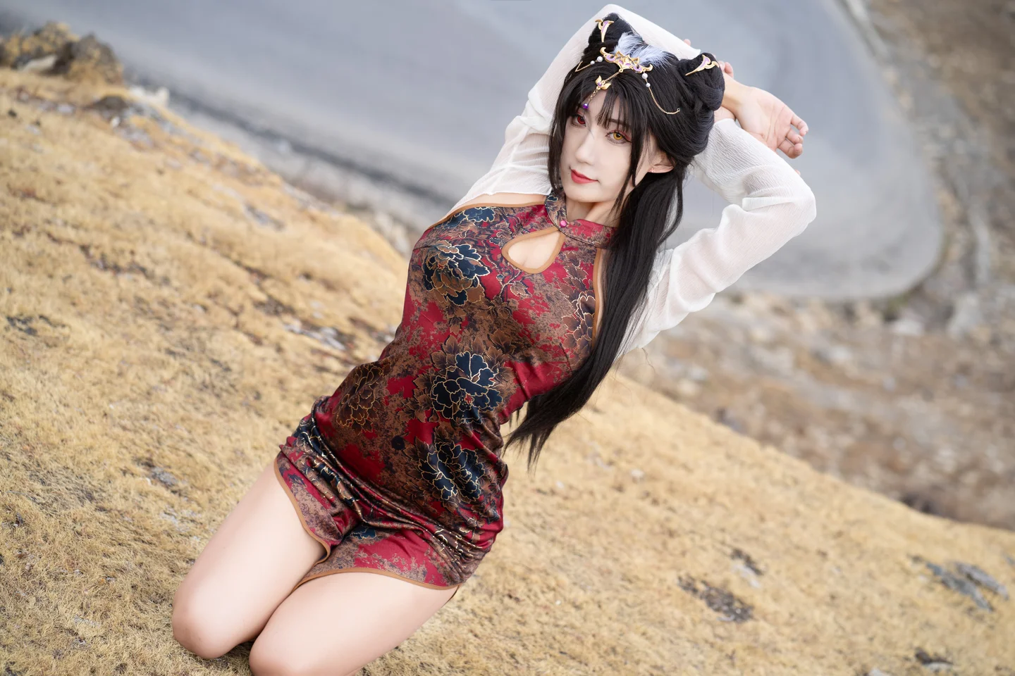 三水子 - 玉玲珑旗袍 [54P-257MB] 006.webp