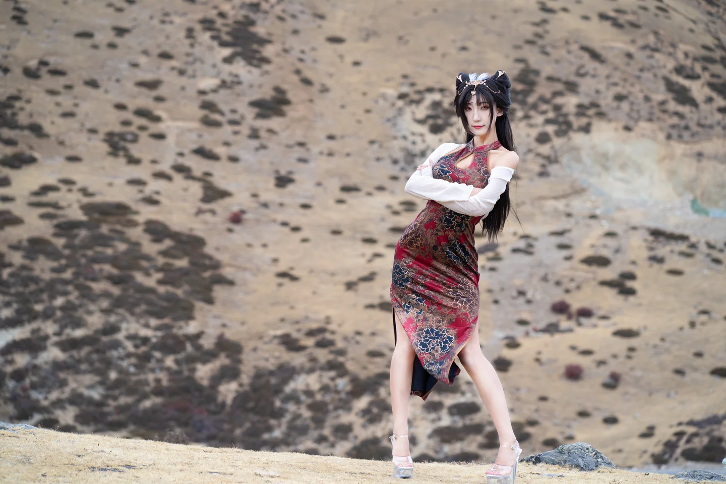 三水子 - 玉玲珑旗袍 [54P-257MB] 010.webp