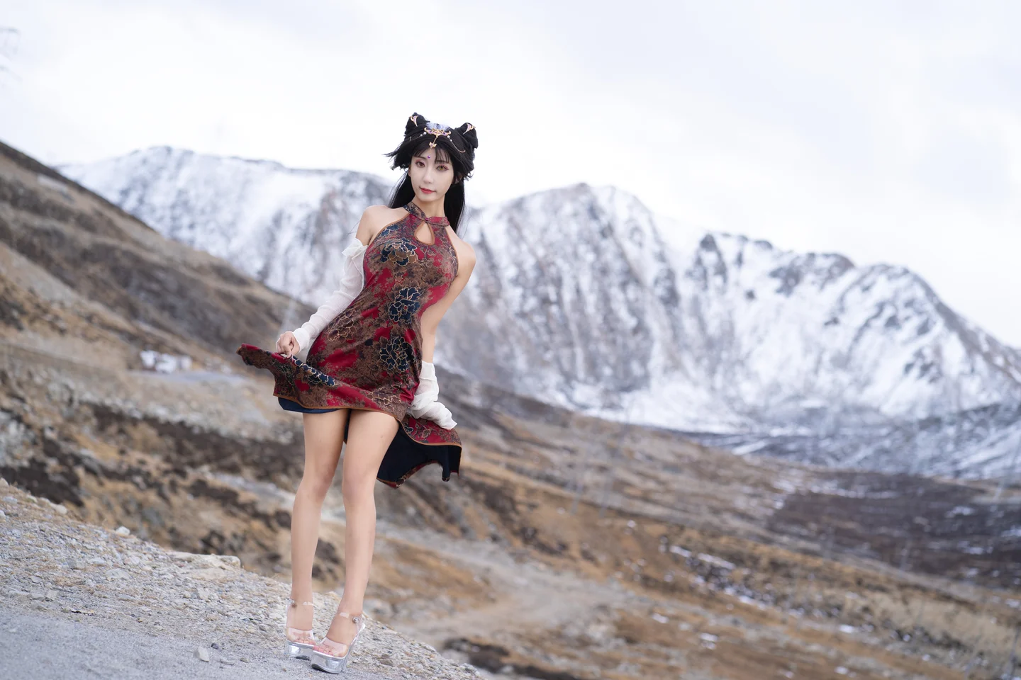 三水子 - 玉玲珑旗袍 [54P-257MB] 014.webp
