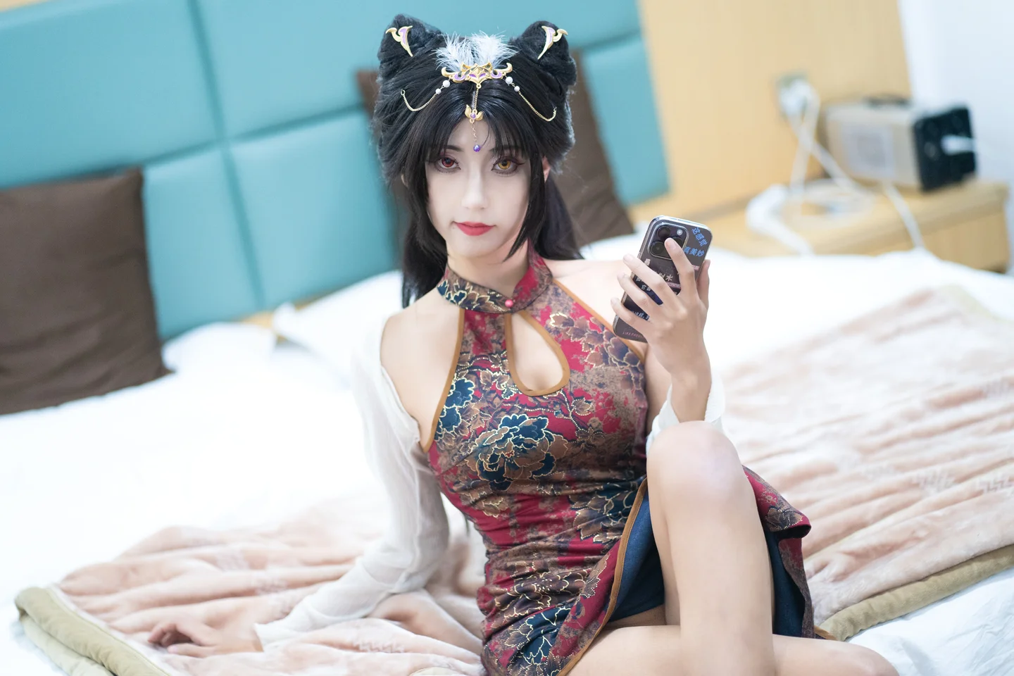 三水子 - 玉玲珑旗袍 [54P-257MB] 033.webp