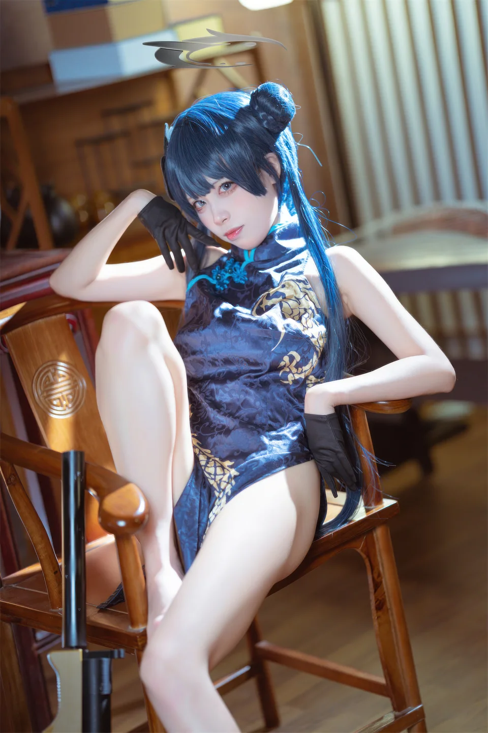 三無人型 - 妃咲旗袍 [42P-407MB] 004.webp