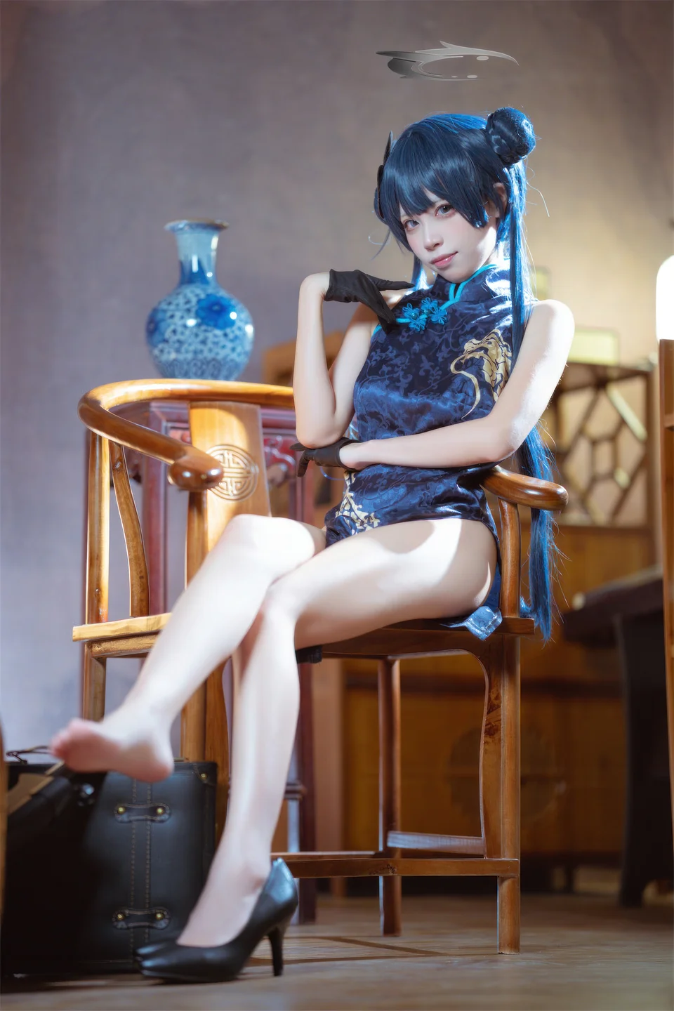三無人型 - 妃咲旗袍 [42P-407MB] 005.webp