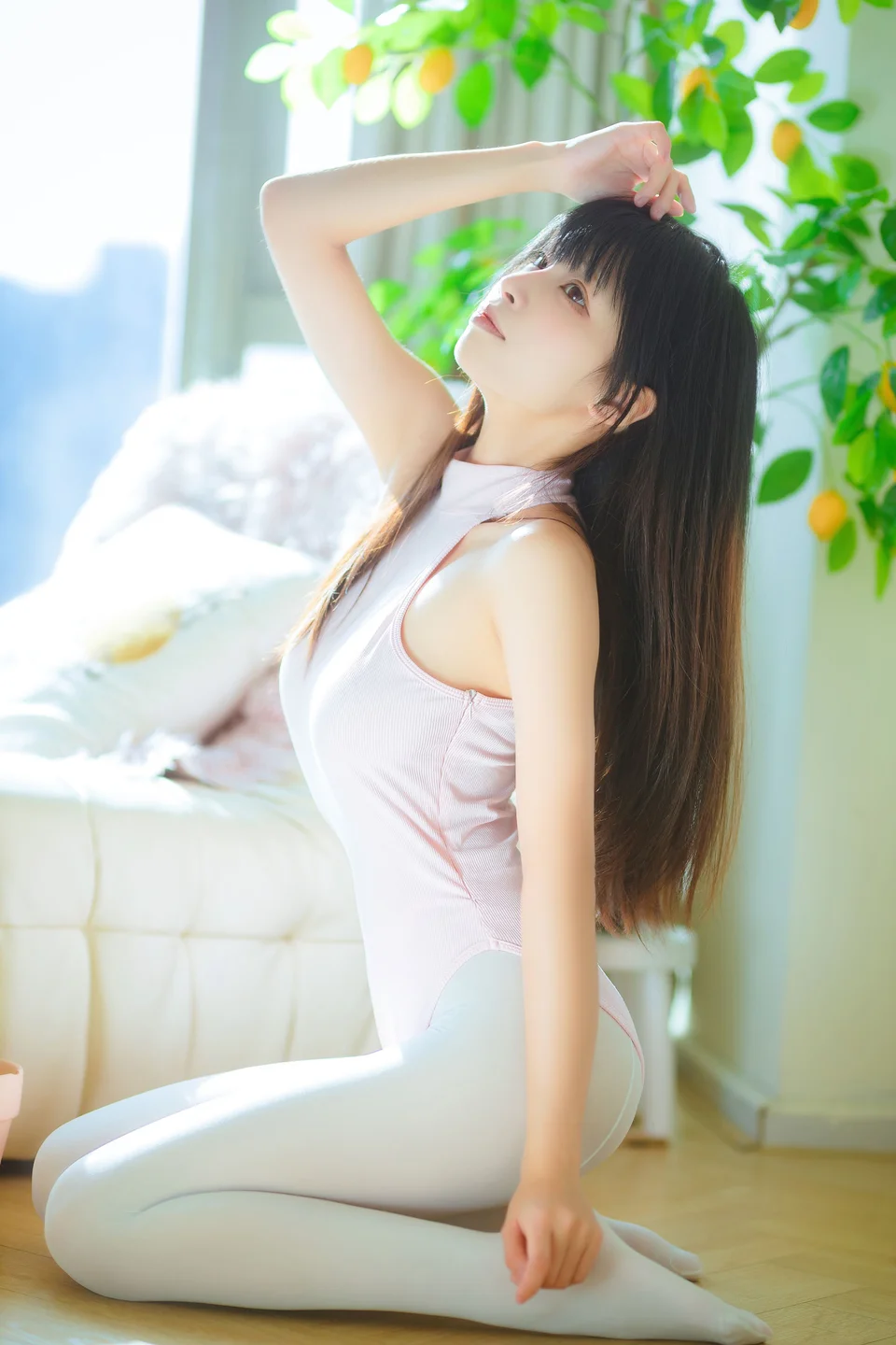 三無人型 - 白丝桃子 [60P-171MB] 009.webp