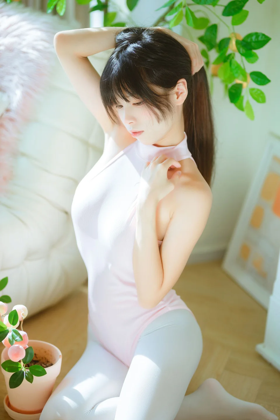 三無人型 - 白丝桃子 [60P-171MB] 023.webp