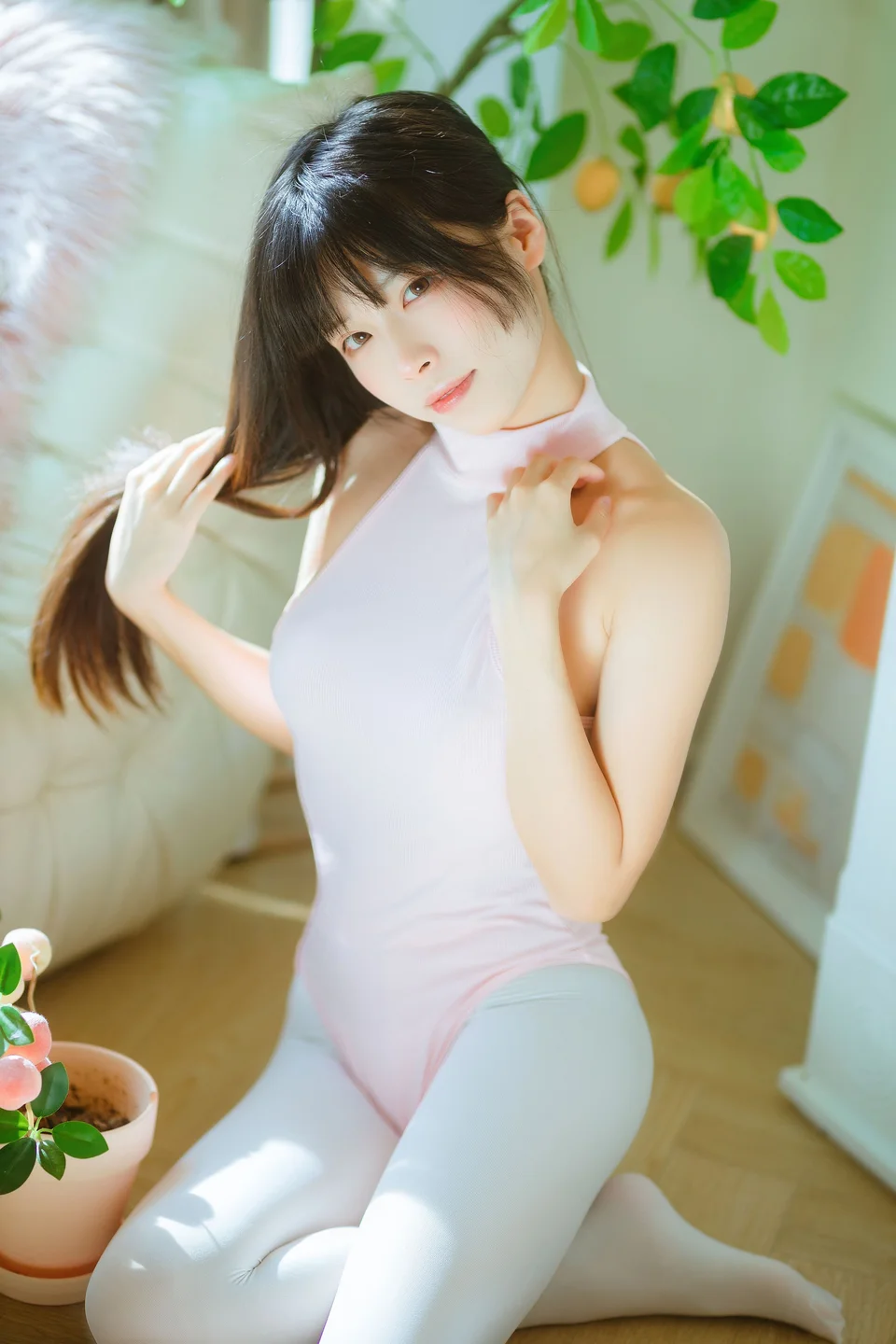 三無人型 - 白丝桃子 [60P-171MB] 024.webp