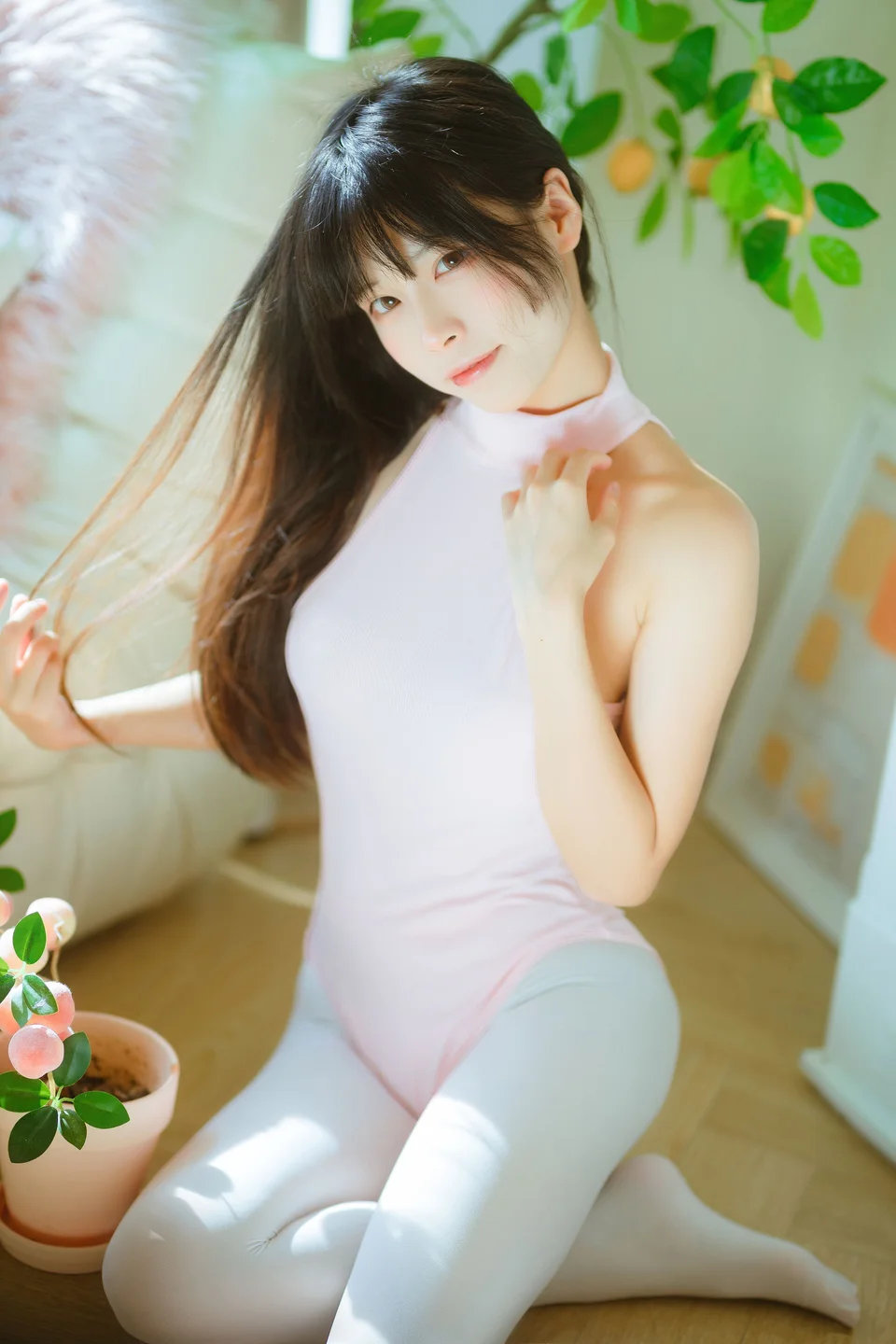 三無人型 - 白丝桃子 [60P-171MB] 025.webp