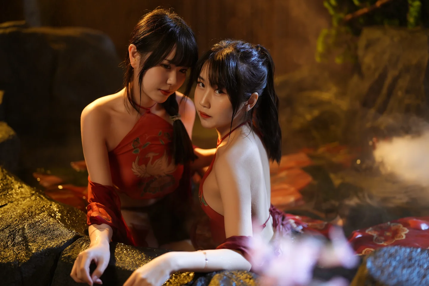 不呆猫 – 古风双人 [16P-237MB] 【丝足阁写真】008.webp