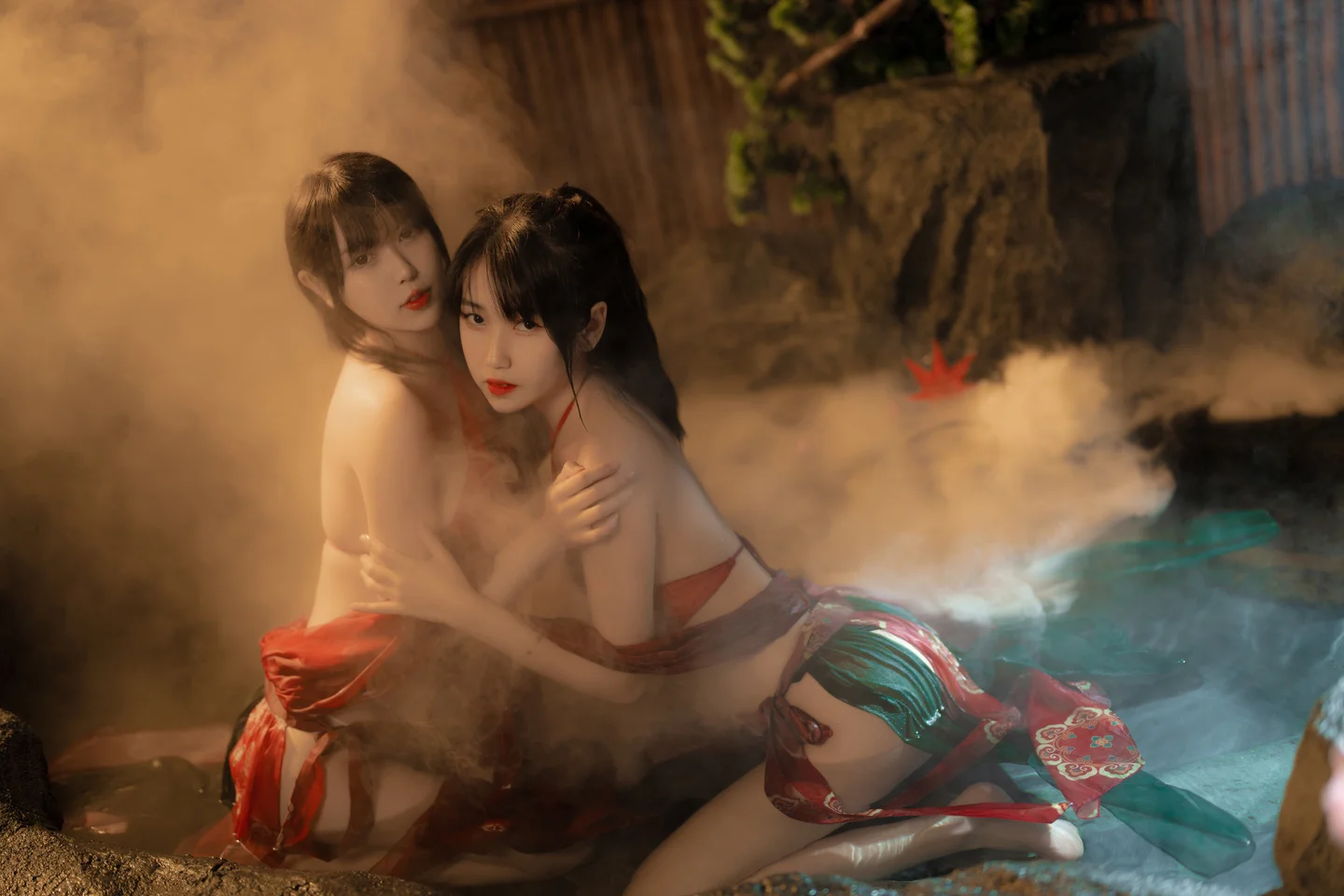 不呆猫 – 古风双人 [16P-237MB] 【丝足阁写真】010.webp