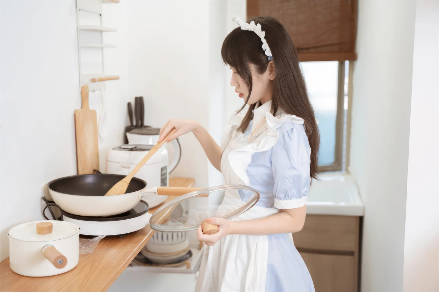 不呆猫 - 厨房小女仆 [35P] 20241009-125633(5).webp