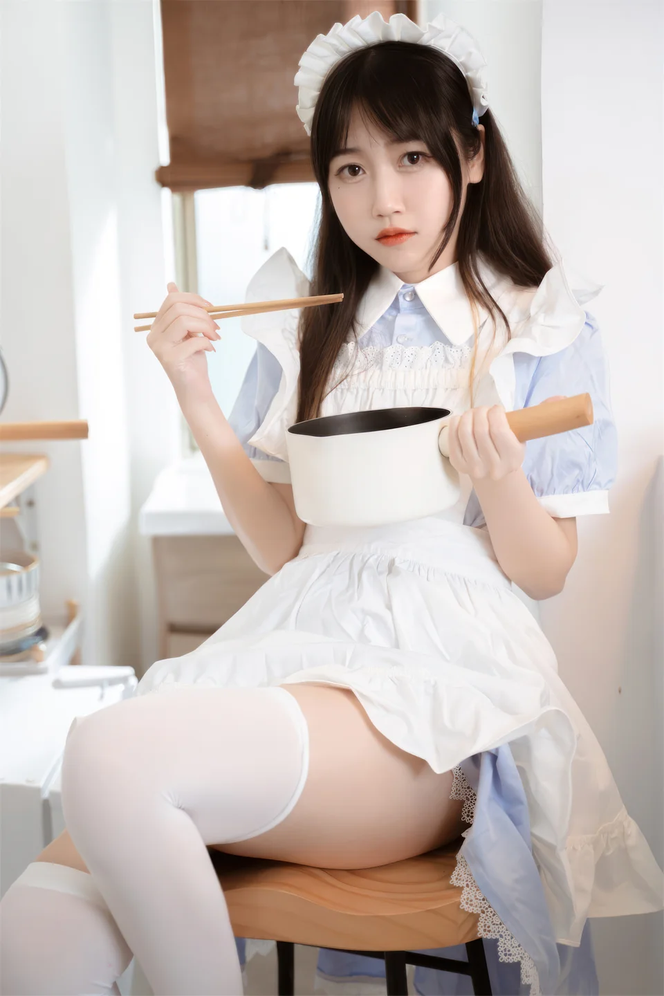 不呆猫 - 厨房小女仆 [35P] 20241009-125633(8).webp