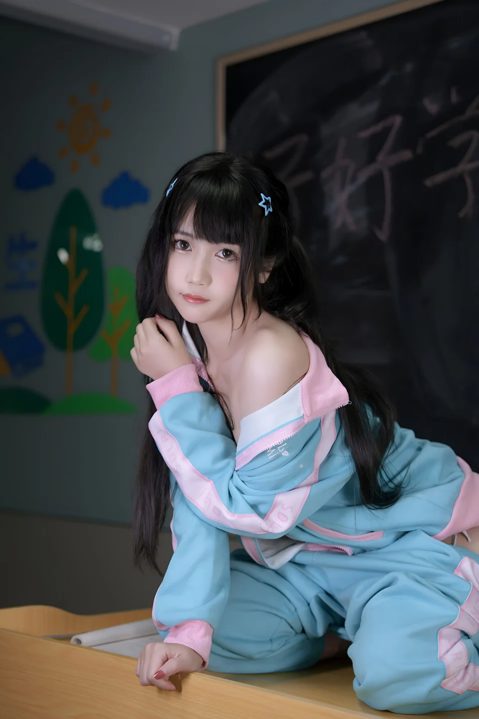 不呆猫 - 涂油教室实习生 [76P,1V-1.18GB] 007.webp