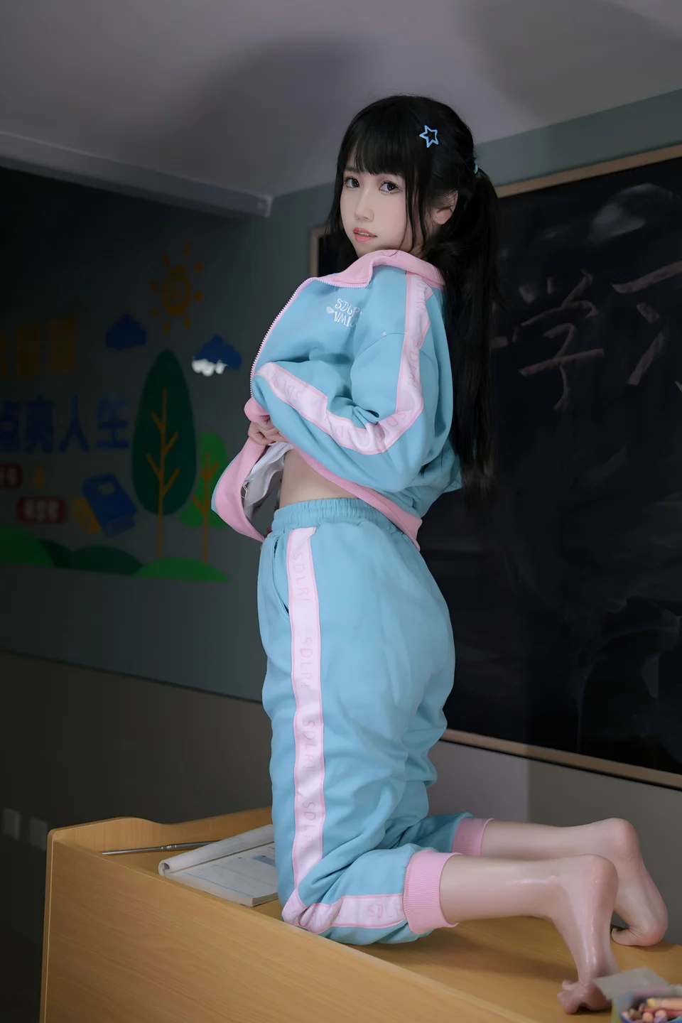 不呆猫 - 涂油教室实习生 [76P,1V-1.18GB] 032.webp