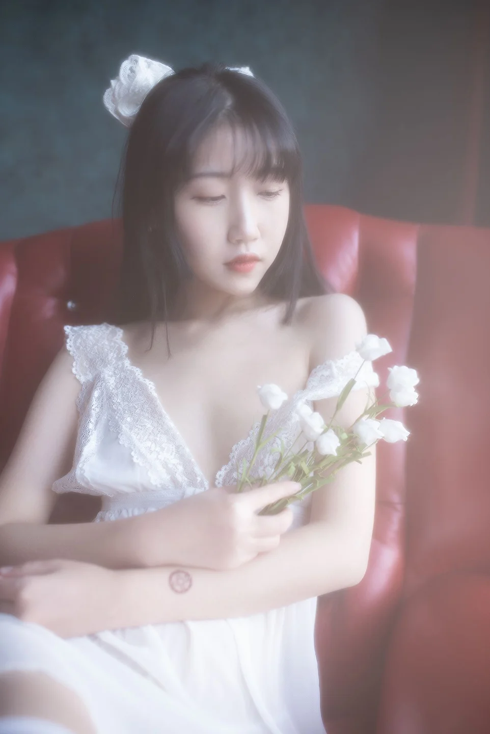 不呆猫 - 白月光 [53P] tg@simisebaisi25.webp