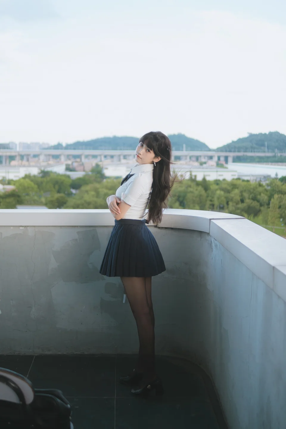 不呆猫 - JK学妹户外 [59P-409MB] 005.webp