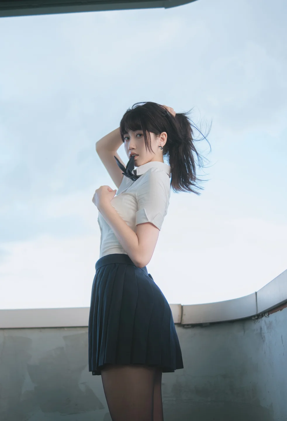不呆猫 - JK学妹户外 [59P-409MB] 006.webp