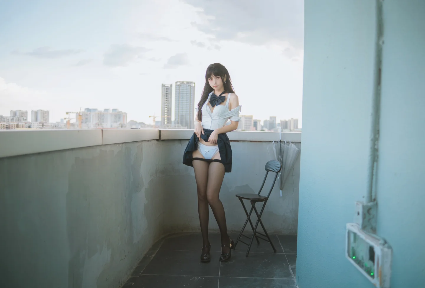 不呆猫 - JK学妹户外 [59P-409MB] 018.webp