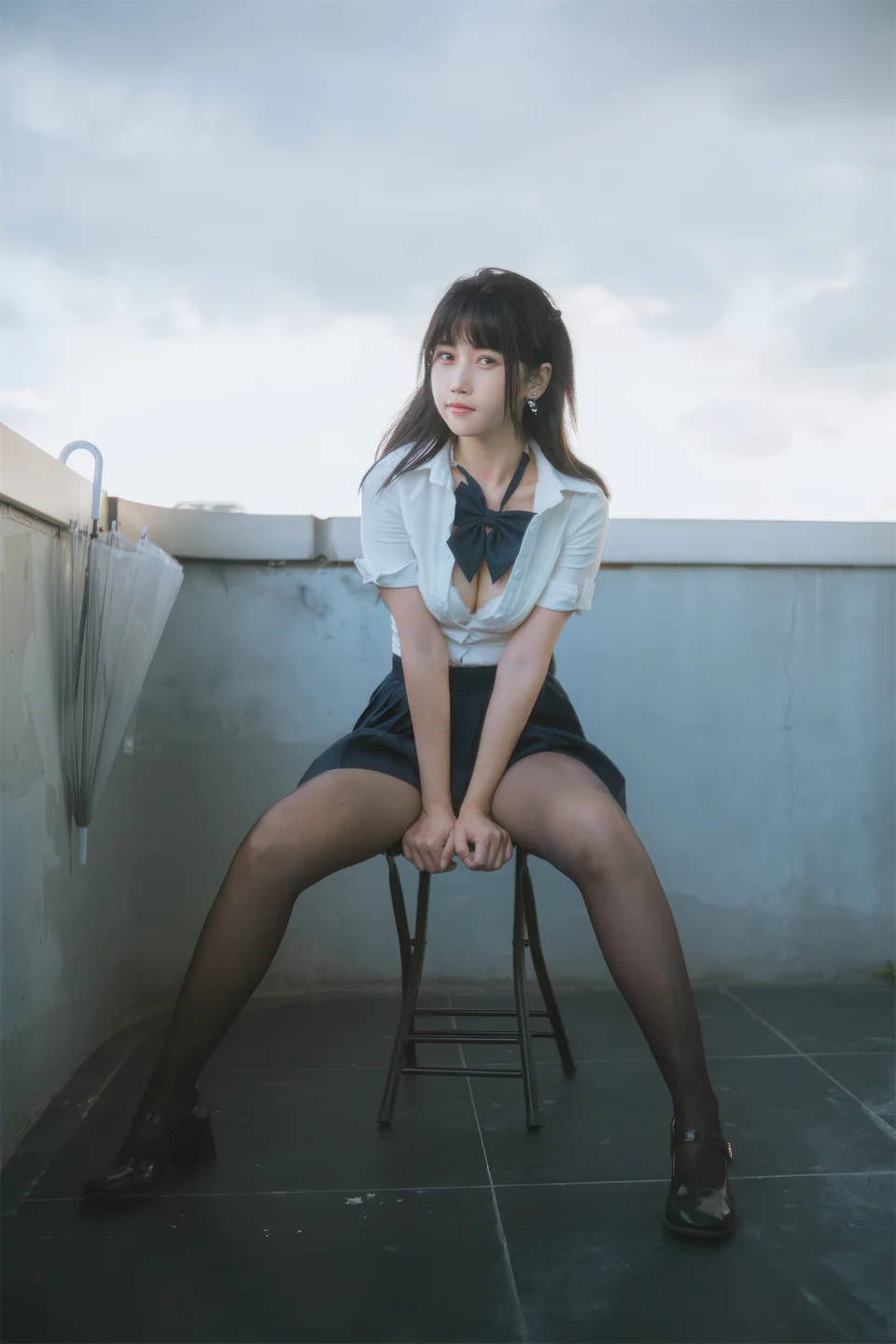 不呆猫 - JK学妹户外 [59P-409MB] 036.webp