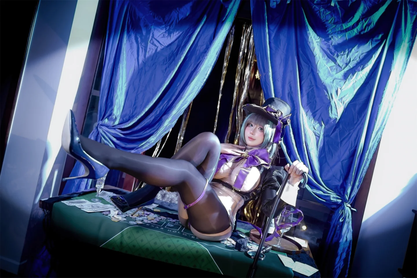 九曲Jean - No.092 柴郡绚烂夜梦 [40P-191MB] 002.webp