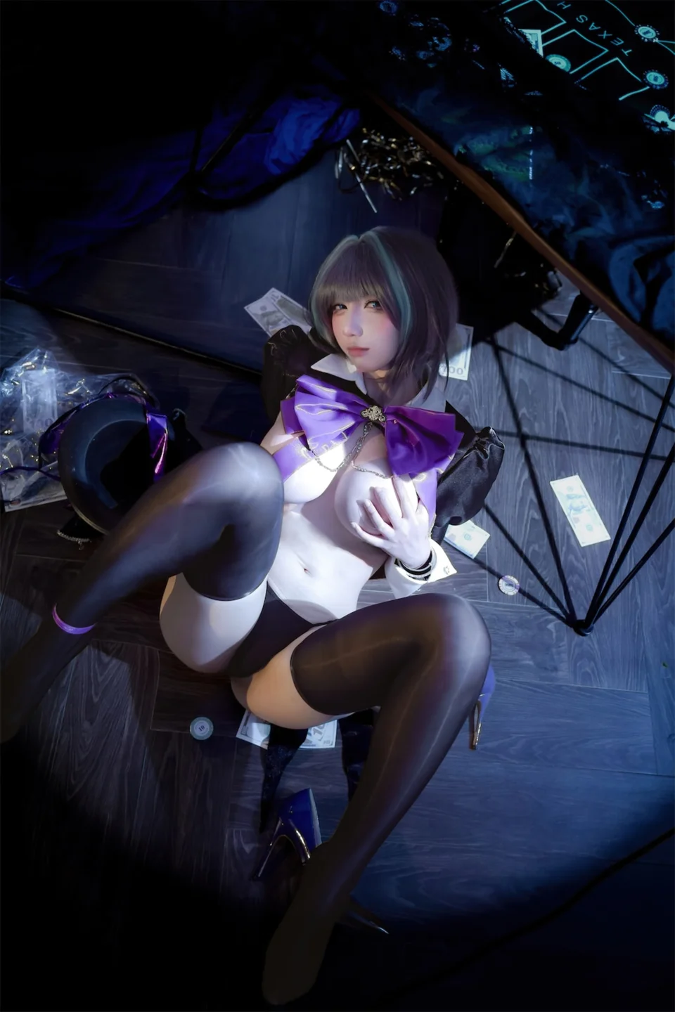 九曲Jean - No.092 柴郡绚烂夜梦 [40P-191MB] 023.webp