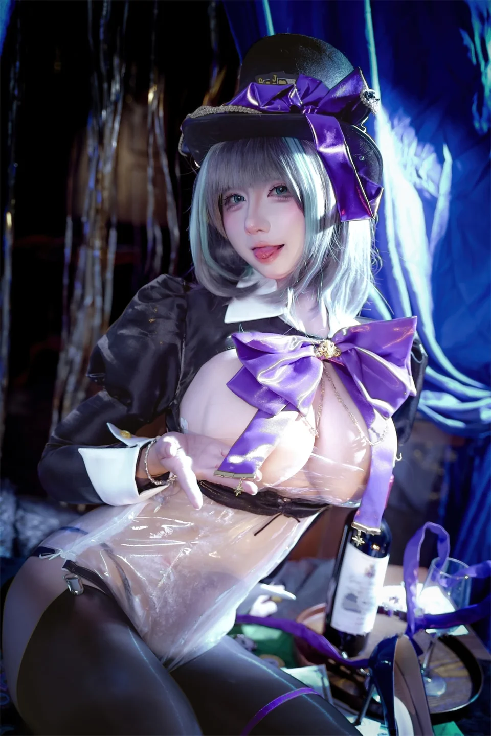 九曲Jean - No.092 柴郡绚烂夜梦 [40P-191MB] 027.webp