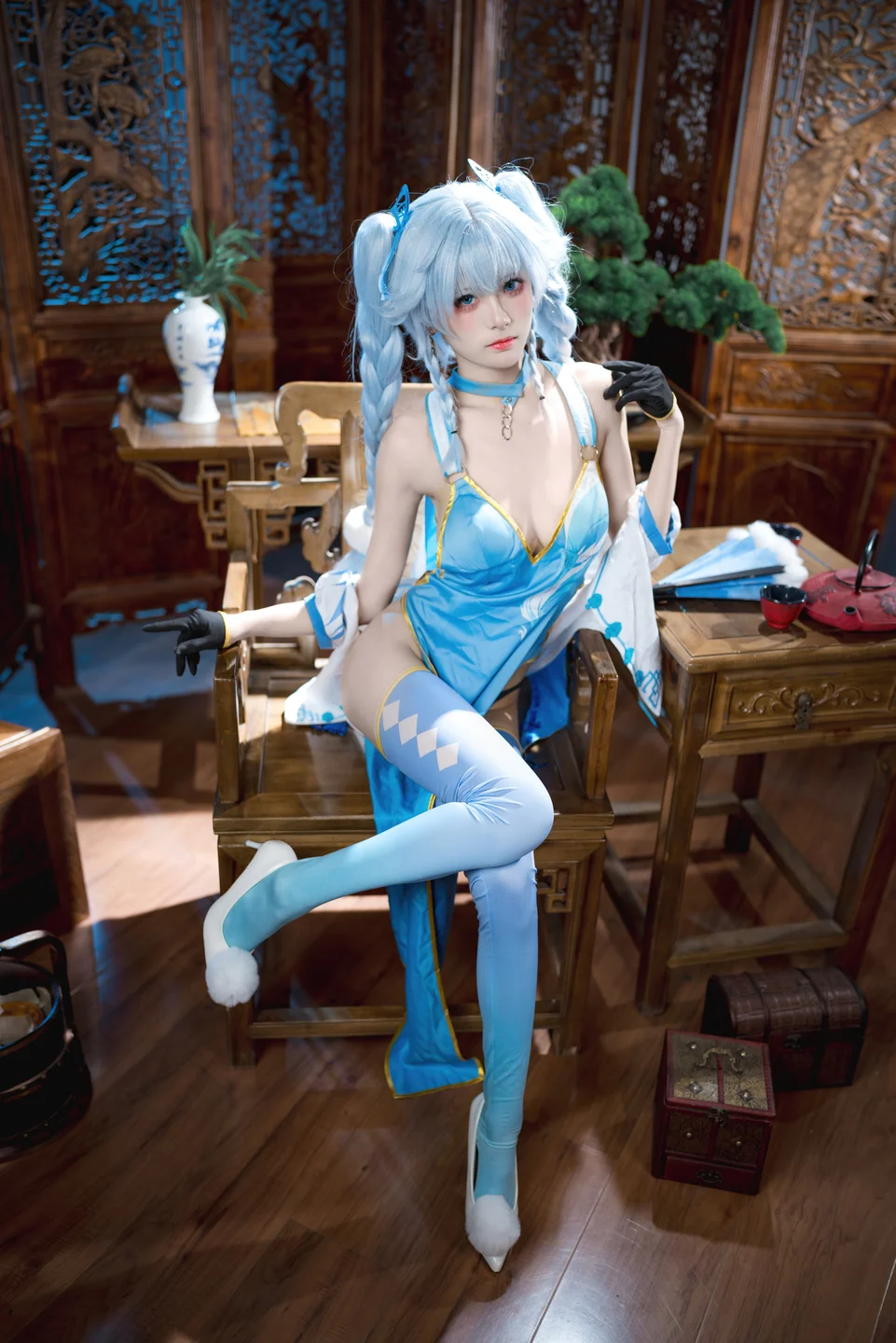 九柒喵 - No.016 翠雀媚 [34P-763MB] 005.webp
