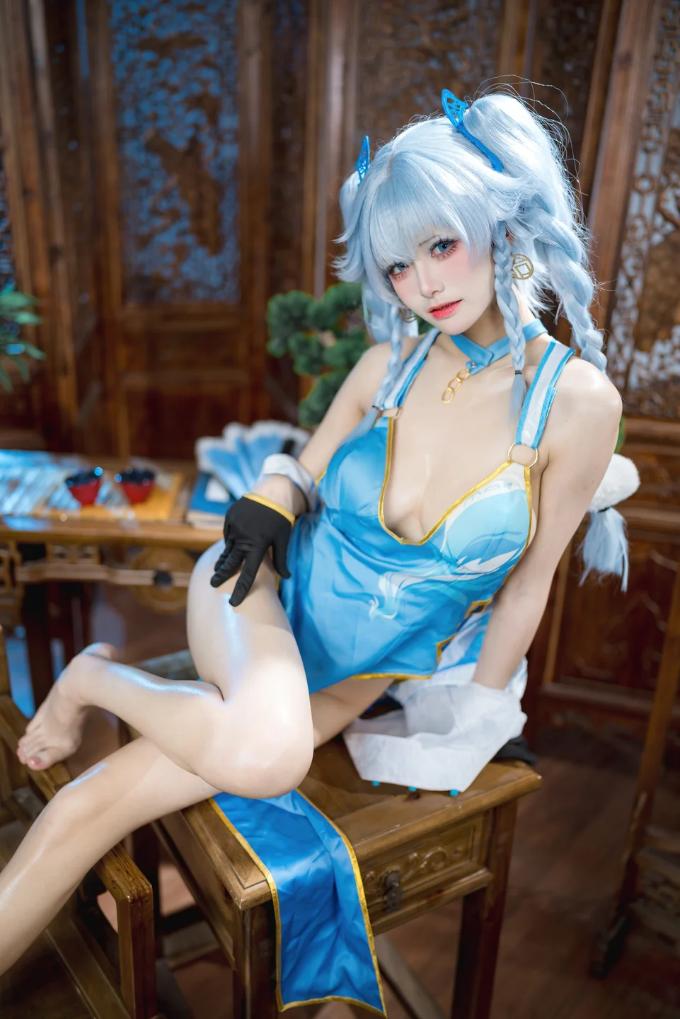 九柒喵 - No.016 翠雀媚 [34P-763MB] 006.webp