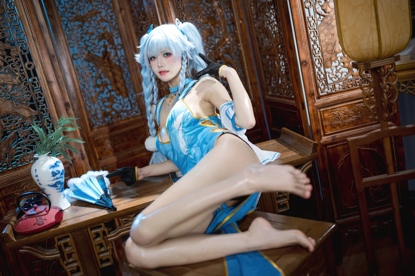九柒喵 - No.016 翠雀媚 [34P-763MB] 011.webp