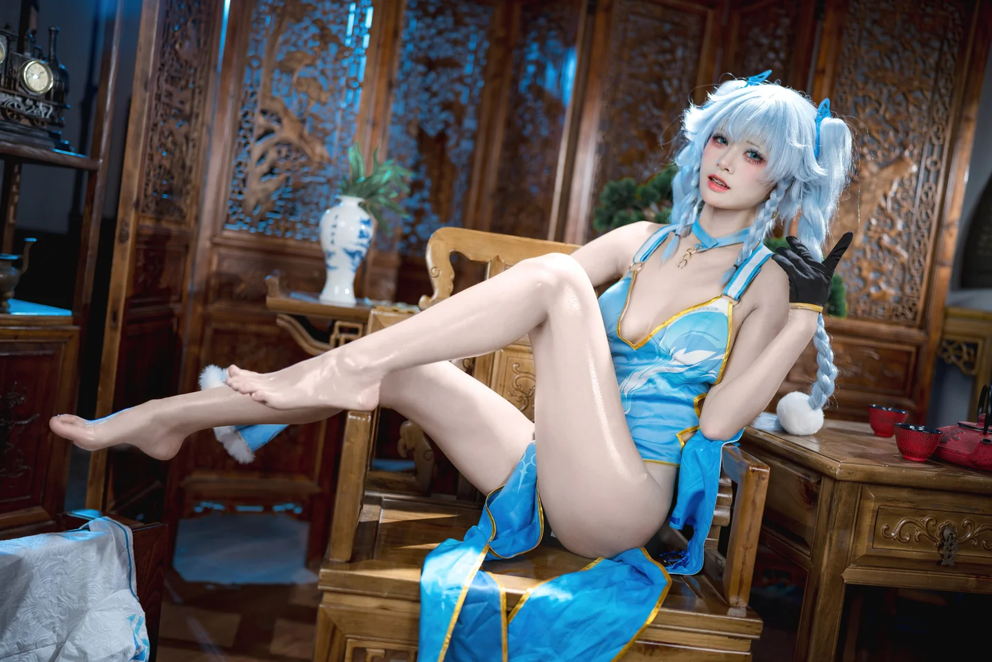 九柒喵 - No.016 翠雀媚 [34P-763MB] 018.webp