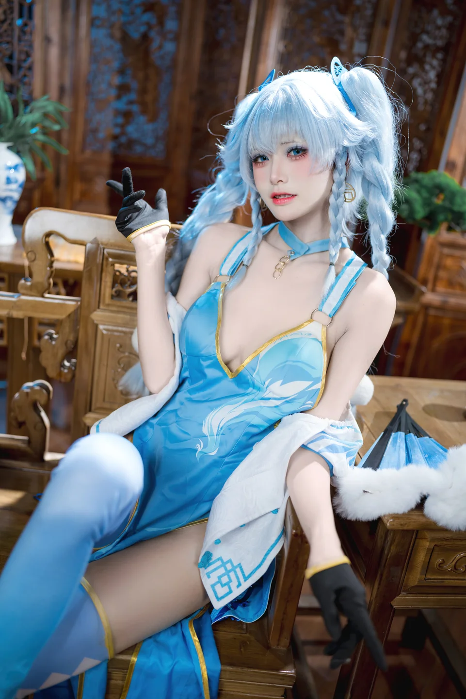 九柒喵 - No.016 翠雀媚 [34P-763MB] 023.webp