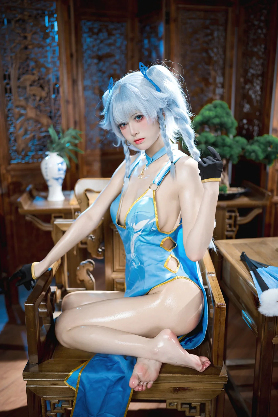 九柒喵 - No.016 翠雀媚 [34P-763MB] 024.webp