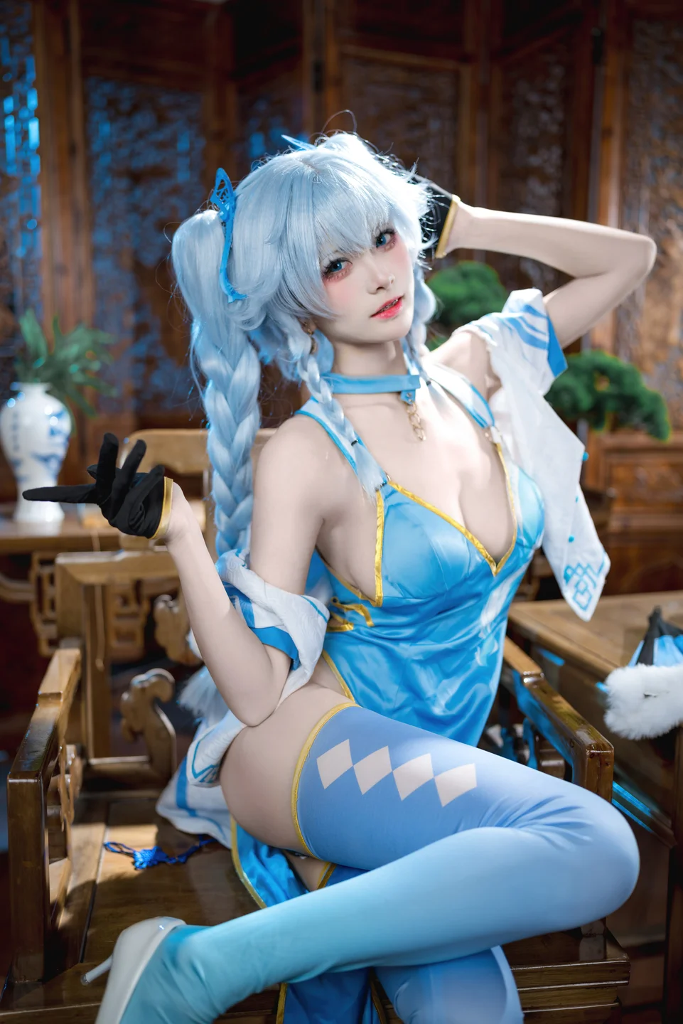 九柒喵 - No.016 翠雀媚 [34P-763MB] 031.webp
