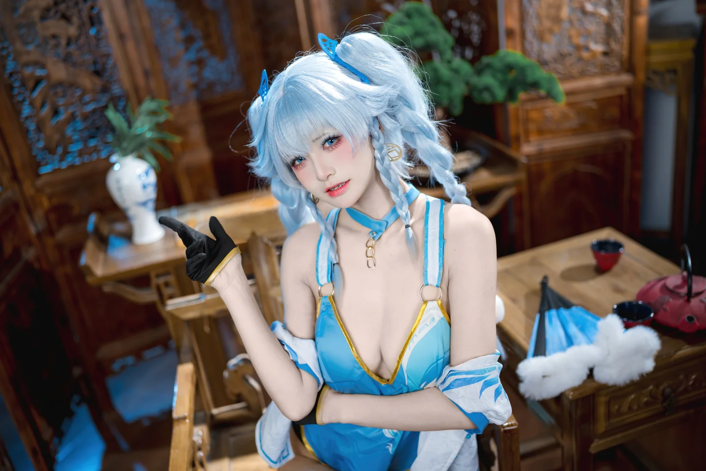 九柒喵 - No.016 翠雀媚 [34P-763MB] 032.webp