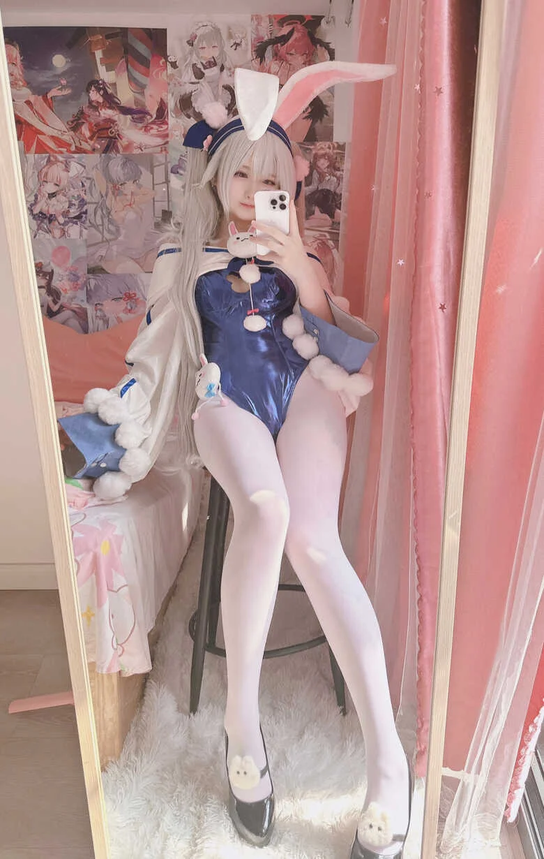 习呆呆 - Bunny Girl Laffey [21P 1V] 20241014-222719(11).webp