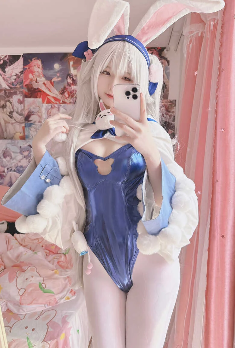 习呆呆 - Bunny Girl Laffey [21P 1V] 20241014-222719(3).webp