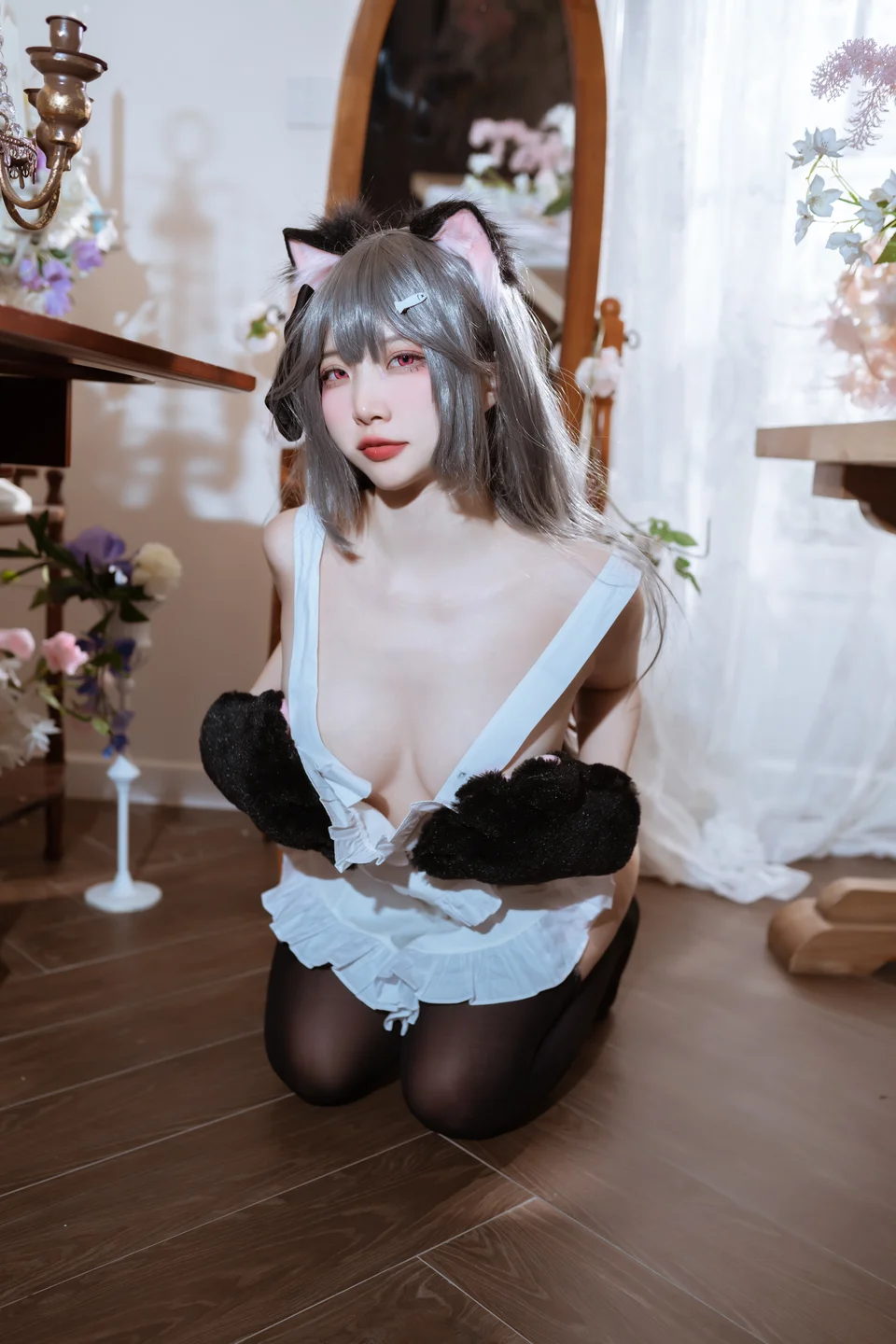 二佐Nisa – 碧蓝水星纪念围裙 [41P-726MB] TG@icoset010.webp