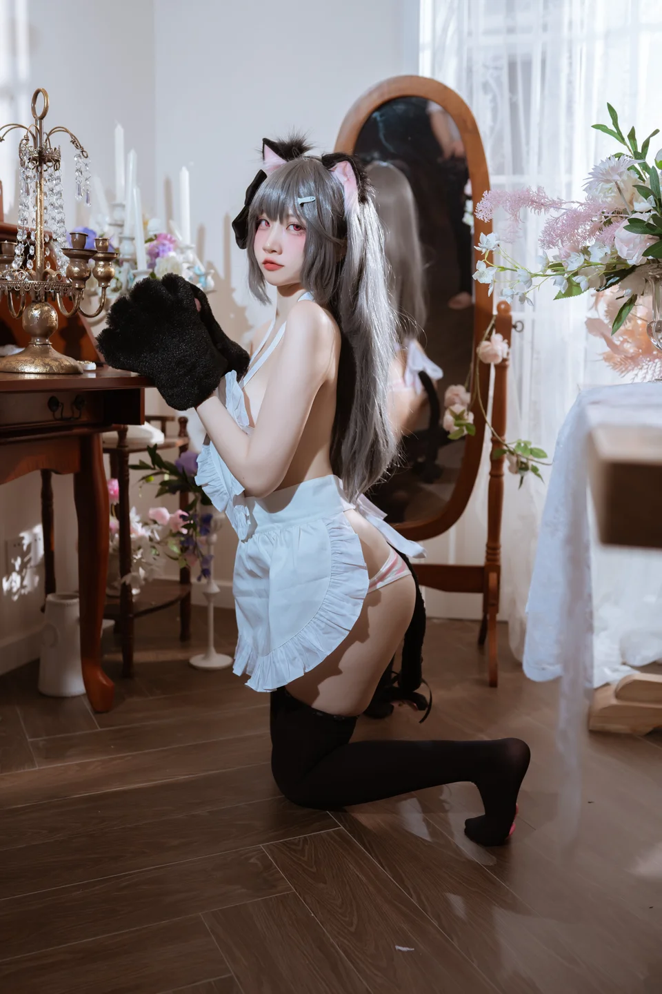 二佐Nisa – 碧蓝水星纪念围裙 [41P-726MB] TG@icoset022.webp