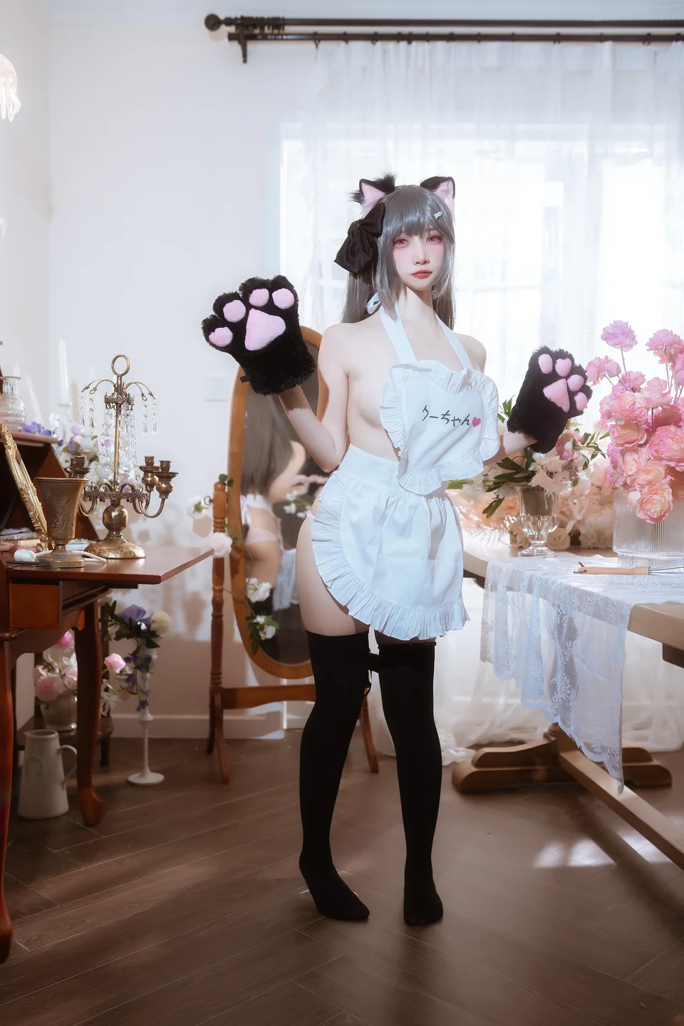二佐Nisa – 碧蓝水星纪念围裙 [41P-726MB] TG@icoset039.webp