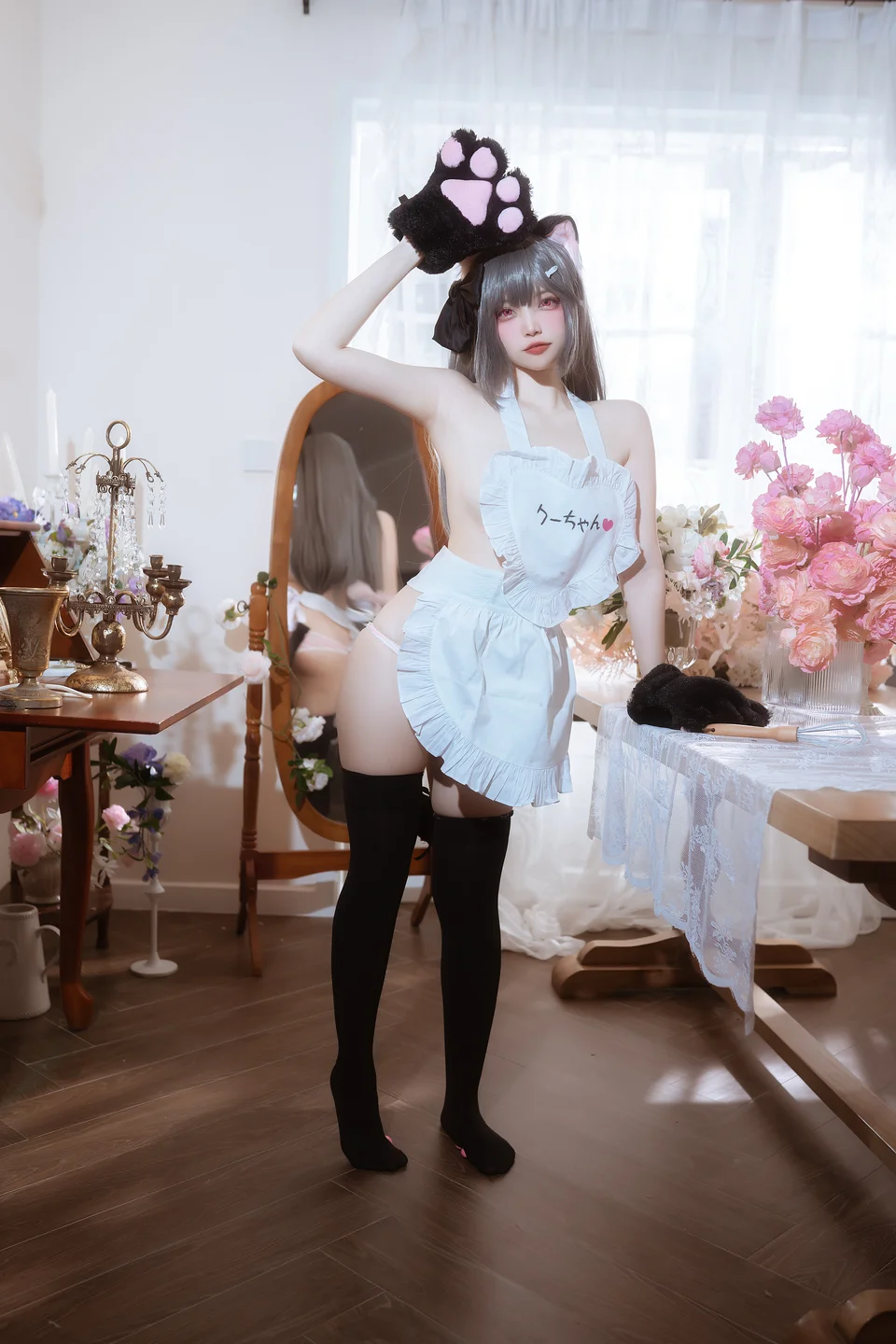 二佐Nisa – 碧蓝水星纪念围裙 [41P-726MB] TG@icoset041.webp