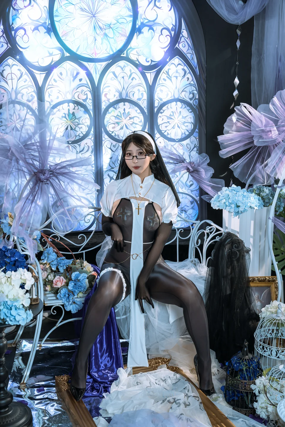 云溪溪 - 奶桃桃 沉陷 修女 [90P,1V-1.47GB] 014.webp