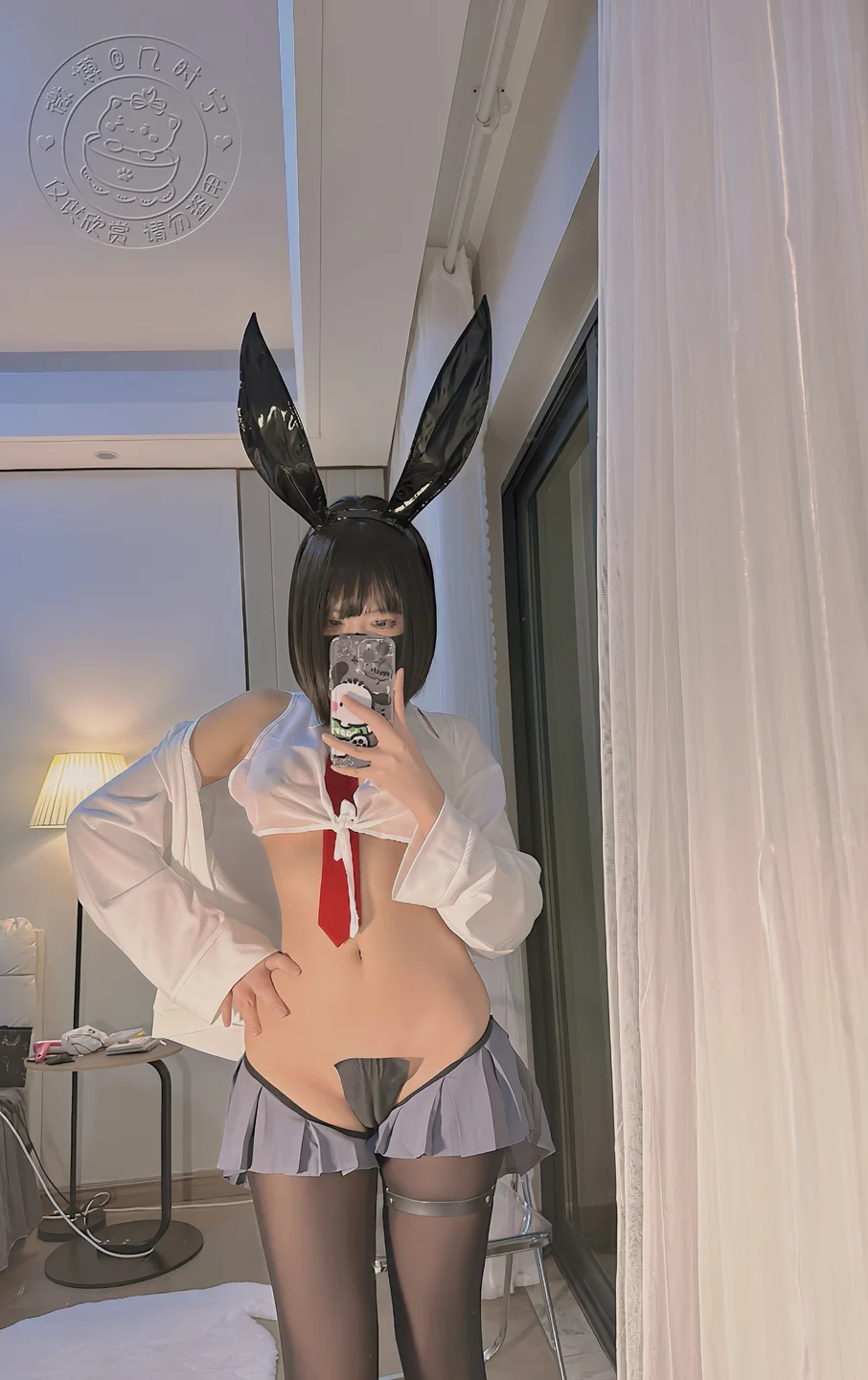 几时宁 No.004 – 逆JK兔女郎 [23P-287MB] 【丝足阁写真】015.webp